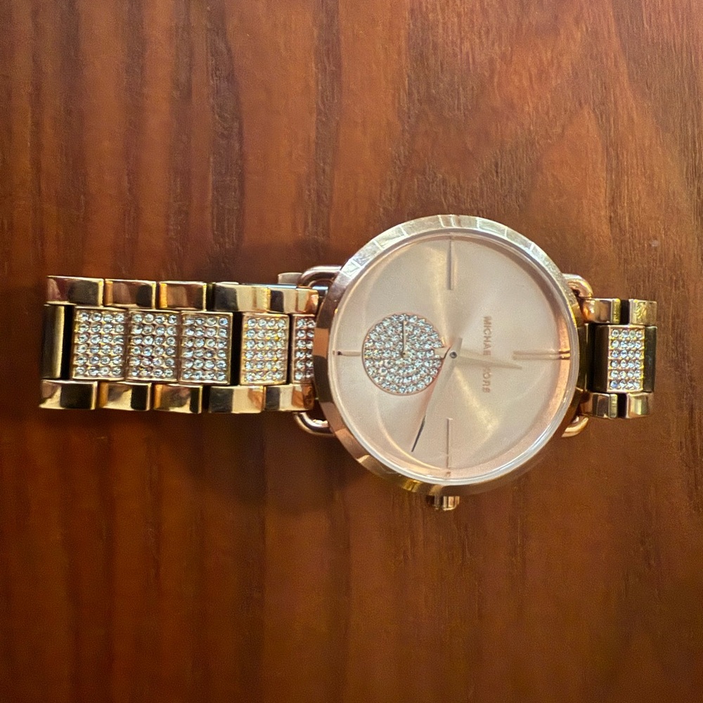 Michael Kors Rose Gold and crystal Women's Watch